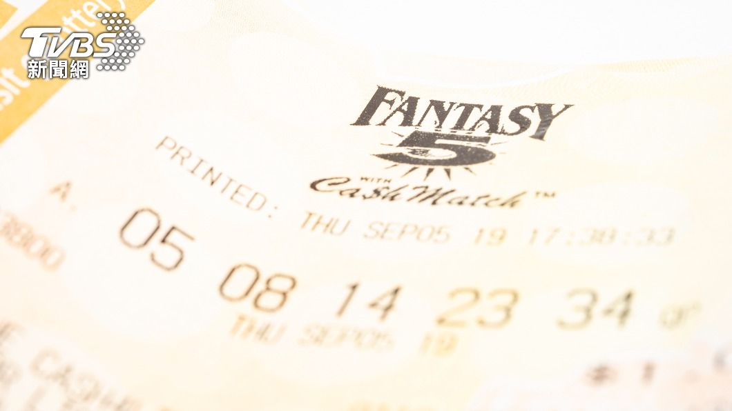 張伯倫買了3張美國彩券《Fantasy 5》中獎。(示意圖/shutterstock達志影像)
