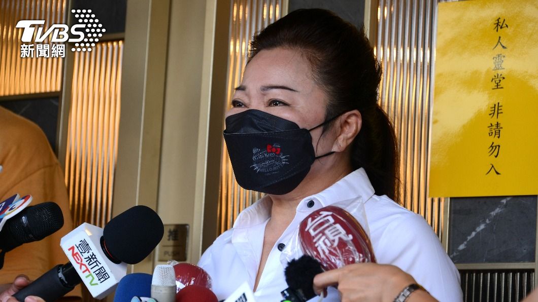白冰冰很心疼余天一家。（圖／許方正攝）