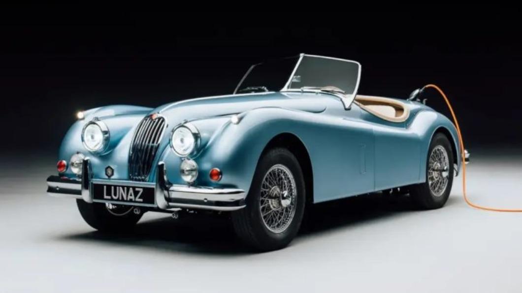 這輛1954年的XK140進行電動化工程，價值達50萬美金。（圖／翻攝自Lunaz）