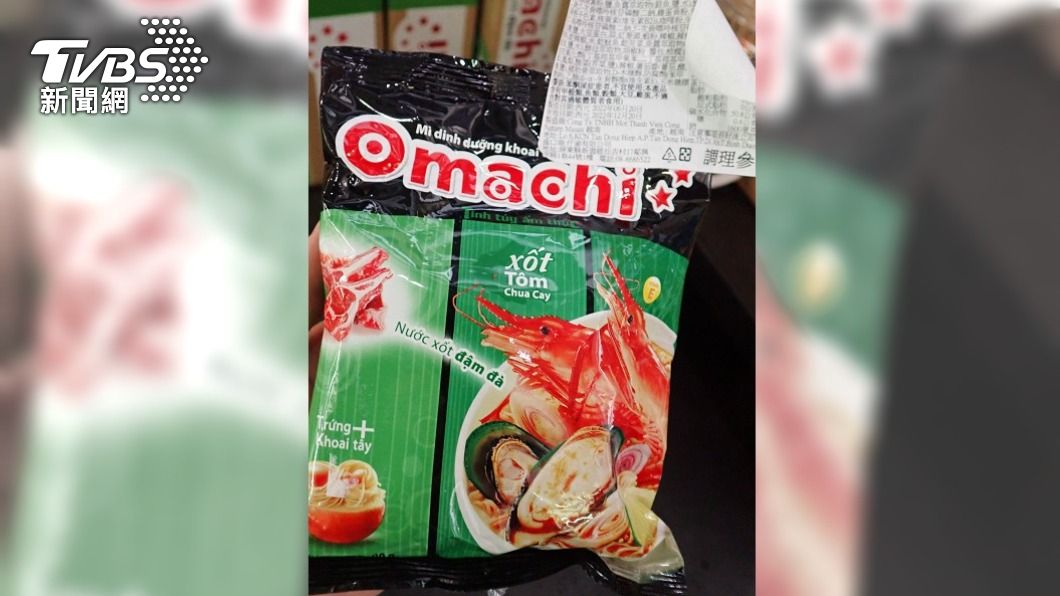 越南泡麵又檢出未核准農藥 邊境攔截1440公斤