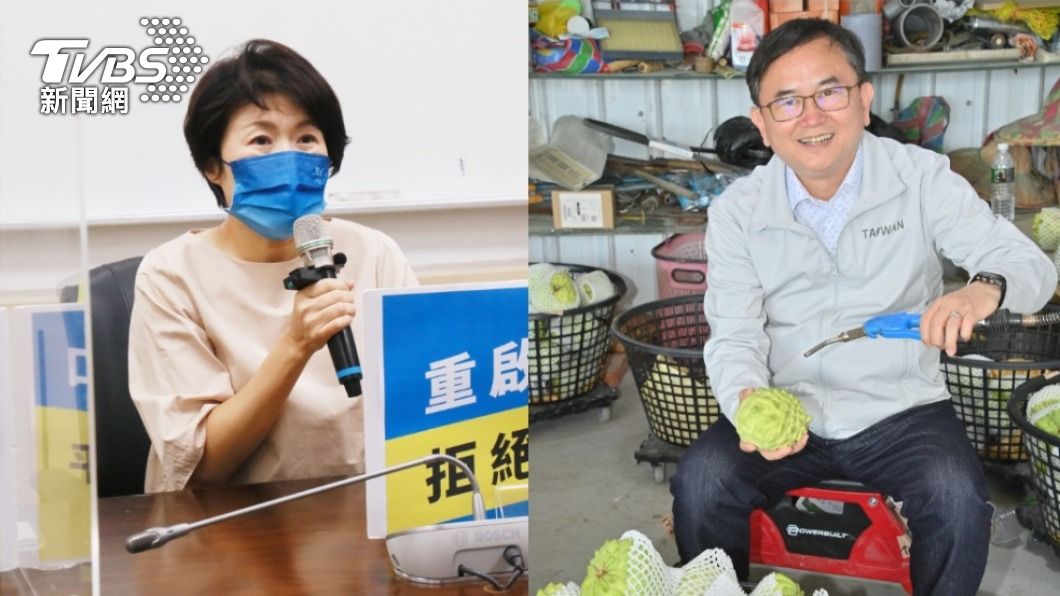 台東鳳梨釋迦銷售問題 饒慶鈴、劉櫂豪隔空交火