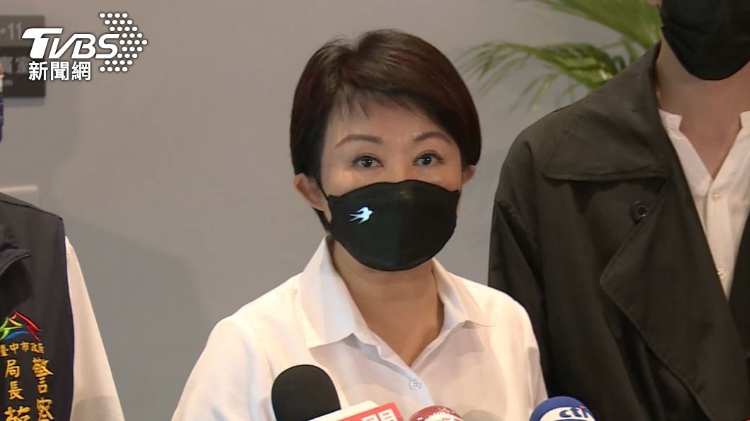 台中市長盧秀燕。(圖/TVBS)