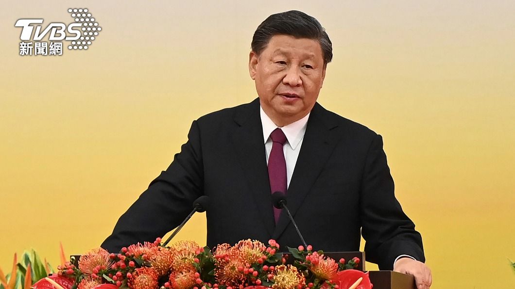 中共總書記習近平。(圖/達志影像美聯社)