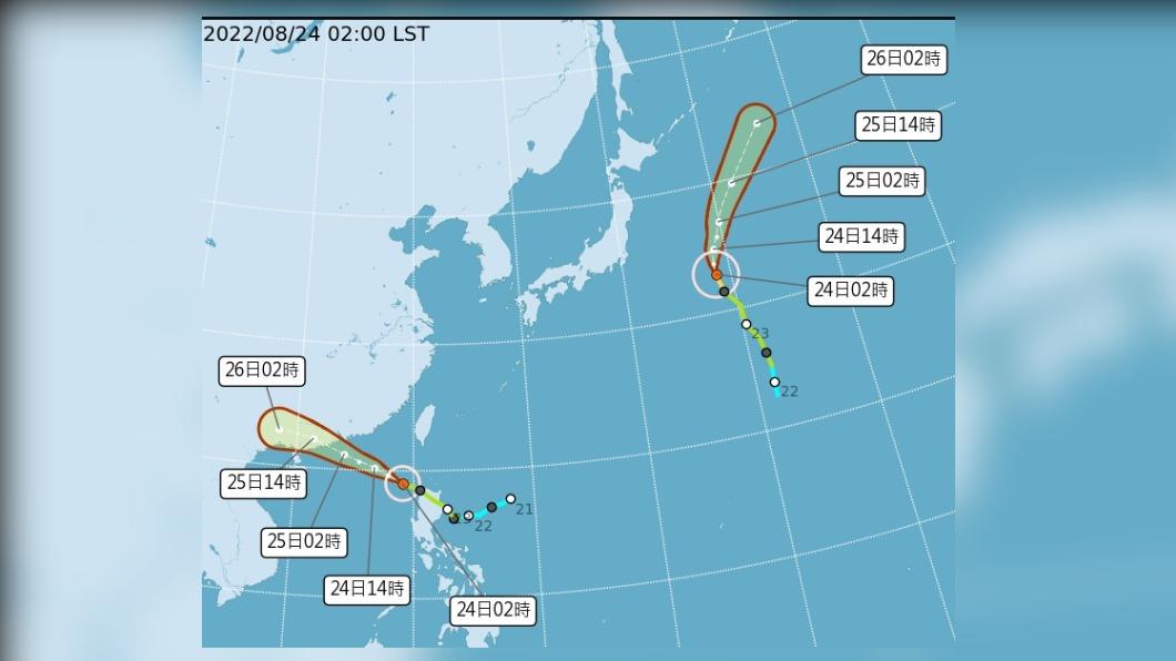 颱風外圍環流影響南部留意強降雨 中北部午後短暫雨