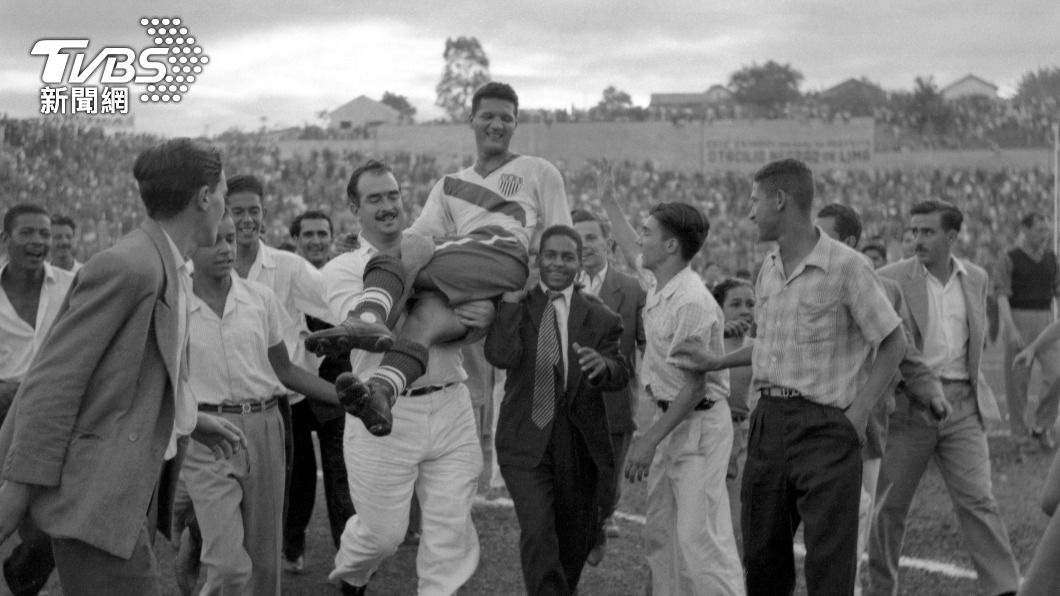 Joe Gaetjens在1950年世界盃踢進關鍵的一分。(圖/達志影像美聯社)