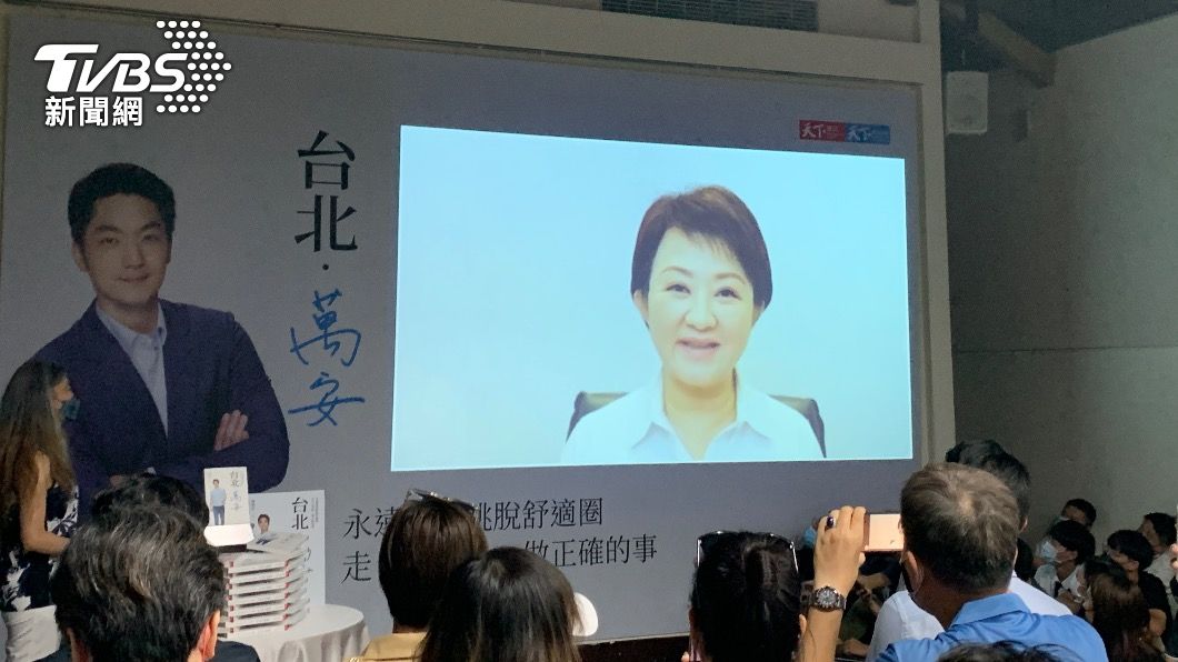 盧秀燕「現聲」力挺蔣萬安 溫馨叮嚀:別為選舉改變風格