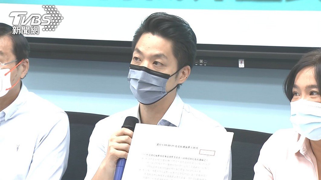 郭正亮表示,在疫苗採購爭議中,蔣萬安和國民黨議員表現較突出。(圖/TVBS)