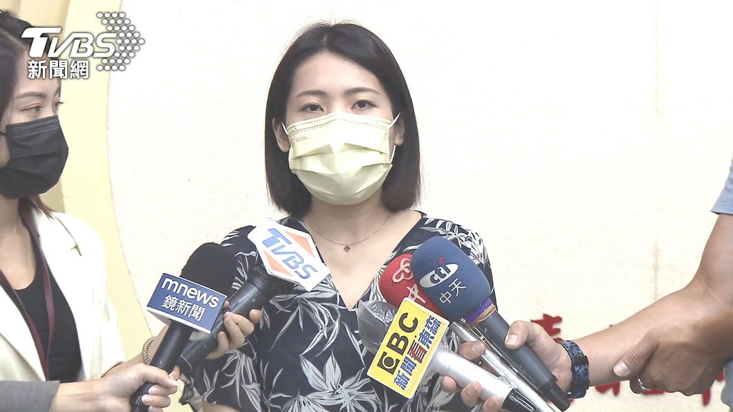 國民黨台北市議員徐巧芯。(圖/TVBS)