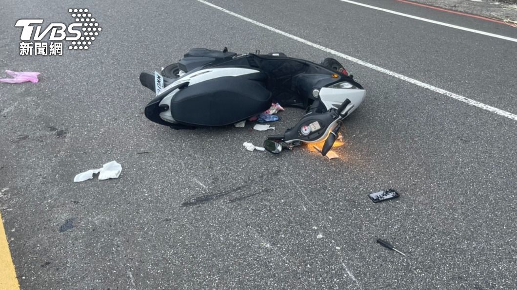清潔婦當場頭顱破裂無呼吸心跳,送醫死亡。(圖/TVBS)