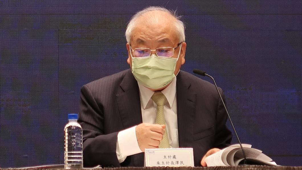 主計長朱澤民。（圖／林至柔攝）