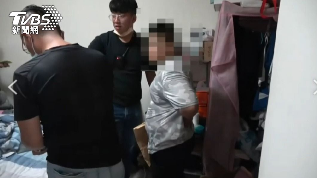 警方循線逮捕8名成員。（圖／TVBS）