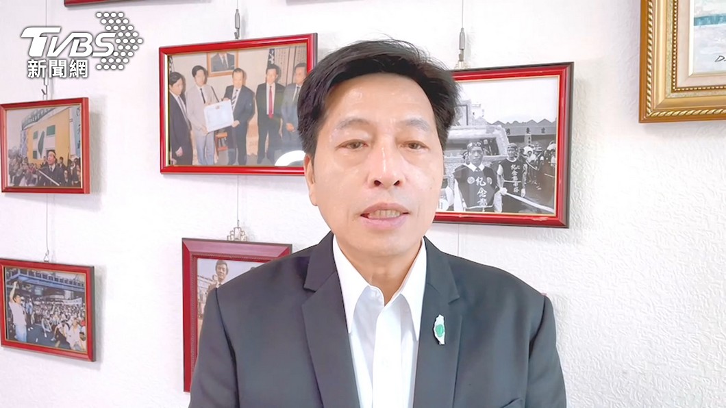 桃園市長參選人鄭寶清。(圖/TVBS)