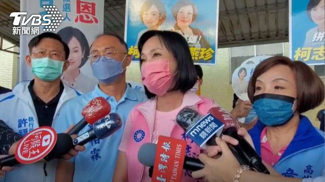 柯志恩說林智堅還年輕,應該坦然面對。(圖/TVBS)