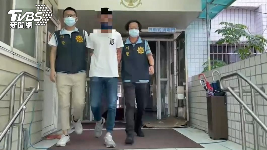 湯姓男子被警方移送法辦。（圖／TVBS）