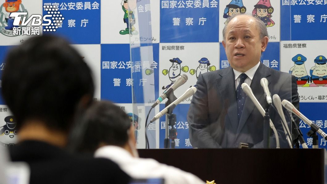 警察廳首長中村格宣布辭職。(圖/達志影像美聯社)