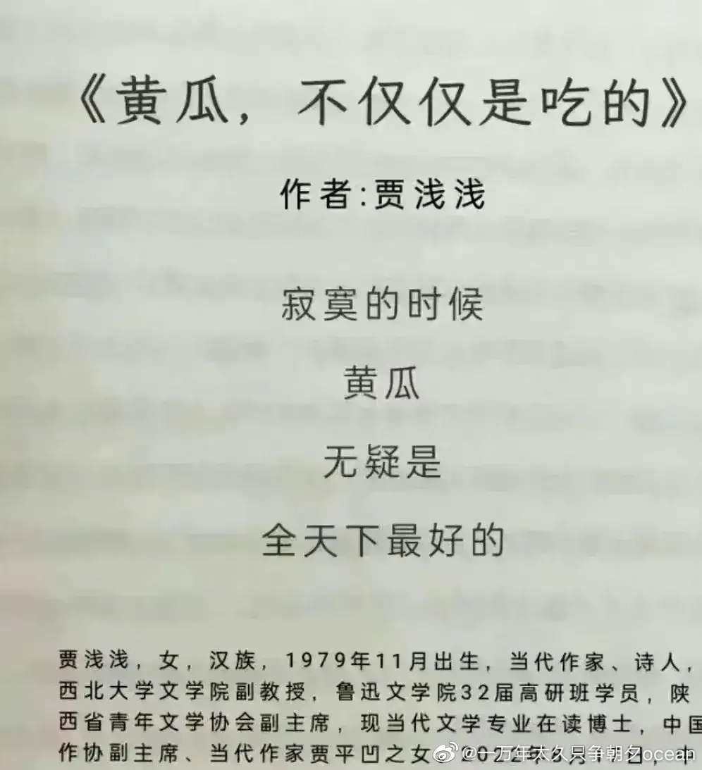 賈淺淺被酸為「屎尿體鼻祖」。(圖/翻攝自微博)