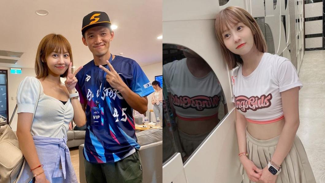 台南Josh過去就曾上傳和梔梔合照。(圖/翻攝自台南Josh、梔梔IG)