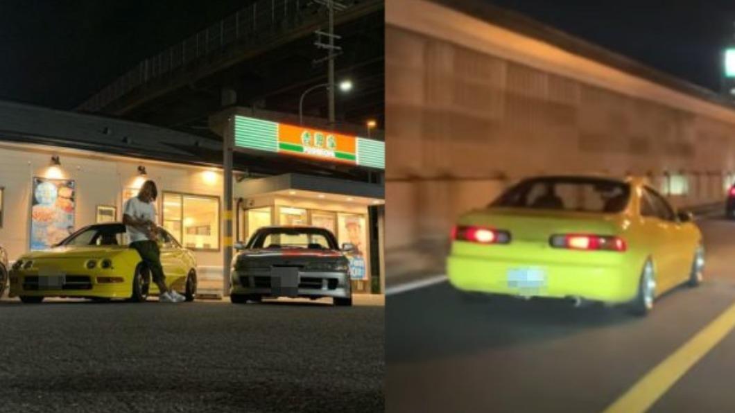 Sung Kang來到大阪,在此見到不少關西Style改裝車。(圖/ 翻攝自sungkangsta IG)