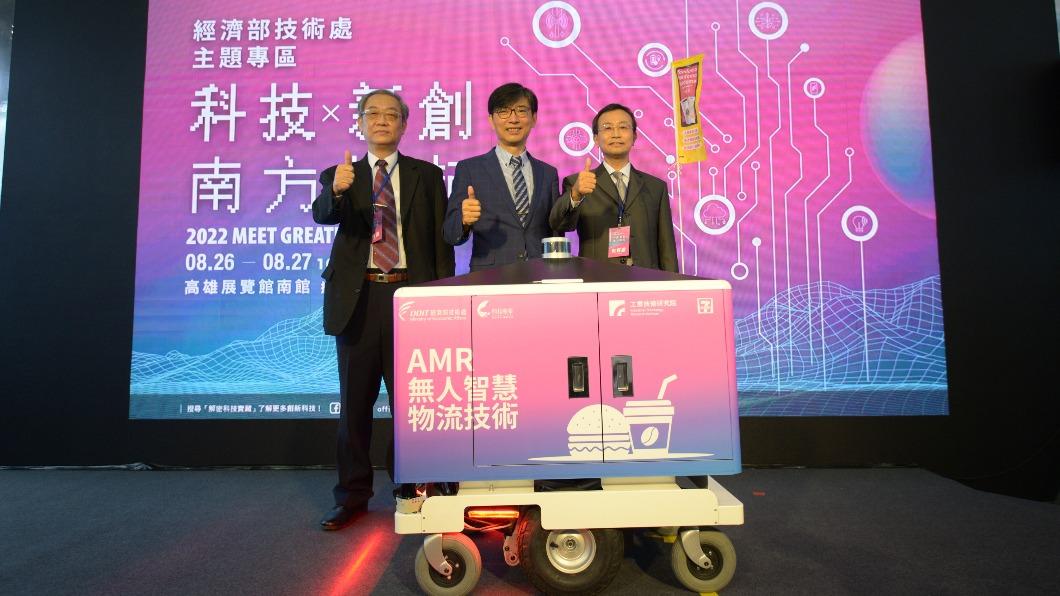 7-ELEVEN投入工研院「AMR無人智慧物流技術」送餐服務行列。（圖／業者提供）