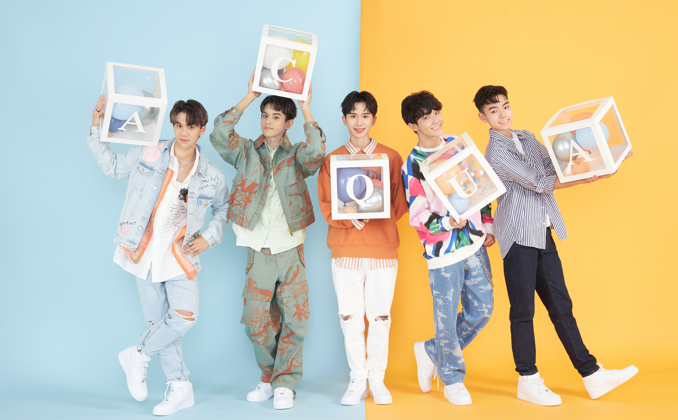 AcQUA源少年平均年齡僅17歲,具備無限潛力與可塑性。(圖/種子音樂提供)