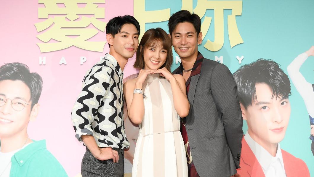 左起連晨翔、大元（林艾璇）、楊子儀。（圖／三立提供）