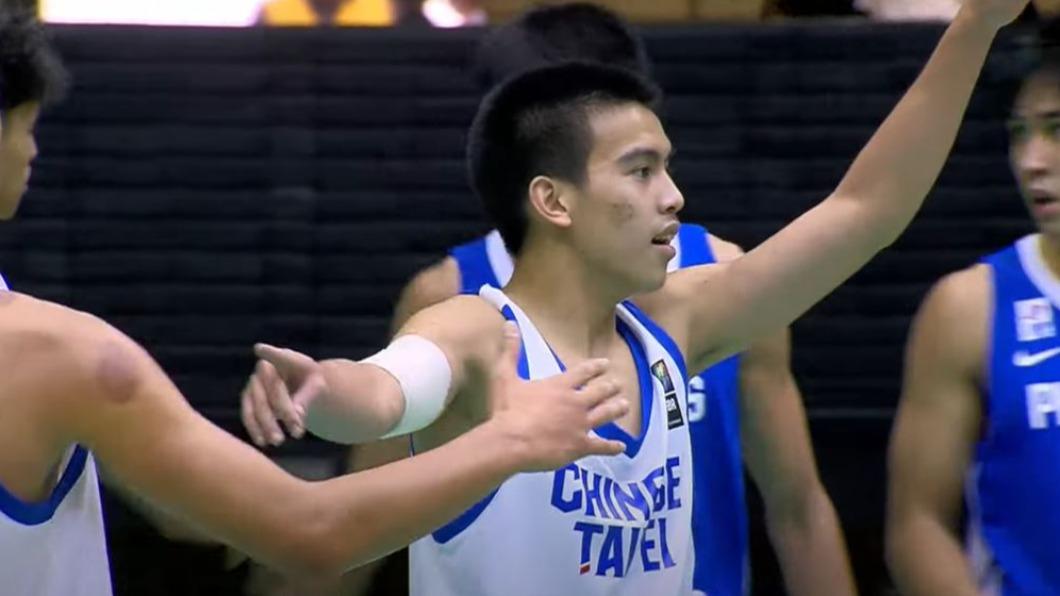 第2節只得8分 U18亞青男籃台灣不敵菲律賓
