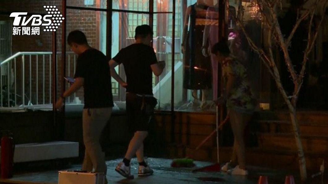 2015年時，陳姓主嫌糾眾砸東區服飾店。（圖／TVBS資料畫面）