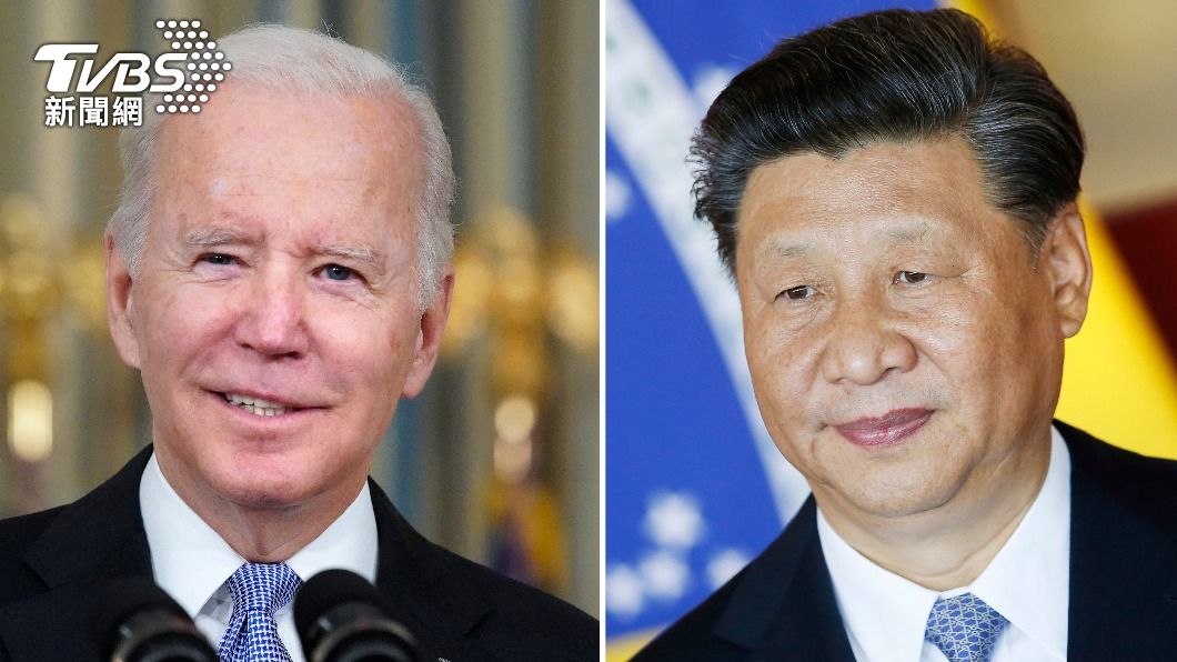 拜登指出中國對未來感到不確定。(圖/達志影像美聯社)