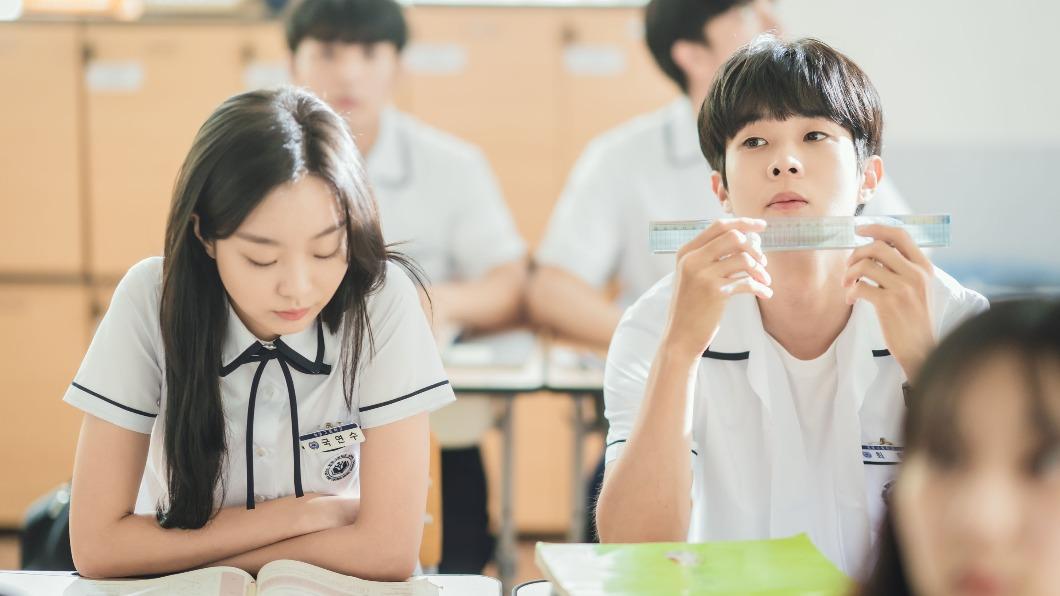 崔宇植、金多美(左)主演《那年,我們的夏天》。(圖/Netflix提供)