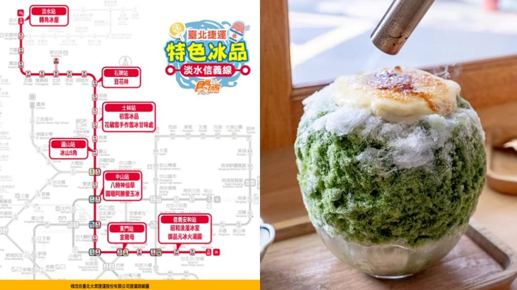 搭捷運吃冰去!最強冰品地圖曝光 不只好吃還好拍