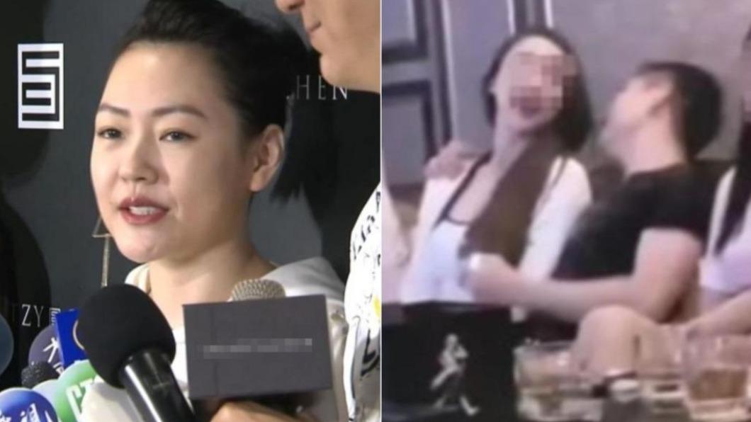 小S老公許雅鈞被拍到上夜店摟妹，也向狗仔喊話了。（圖／翻攝自TVBS資料畫面、快手直播）