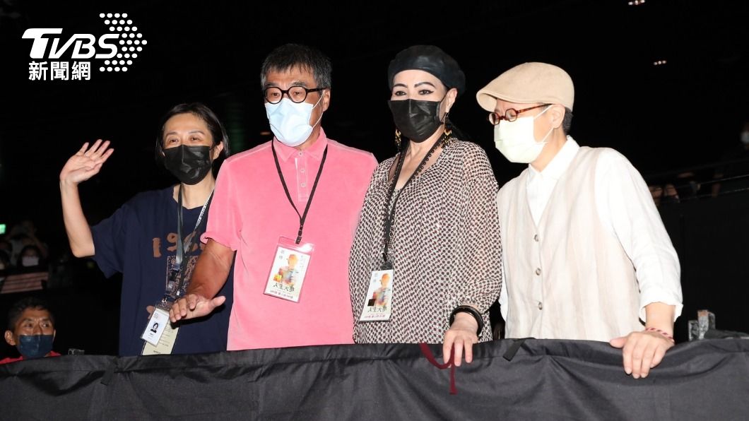 趙傳的演唱會上,黃韻玲、李宗盛、潘越雲、丁曉雯等好友都到場支持。(圖/黃城碩攝)