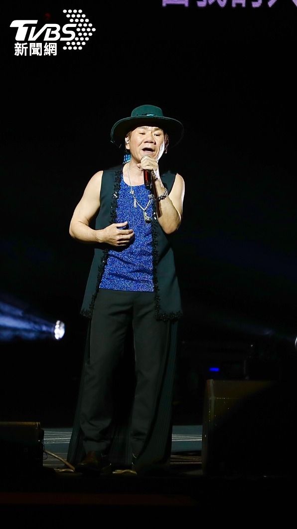 趙傳演唱會因疫情二度延期,今晚終於如願開唱。(圖/黃城碩攝)