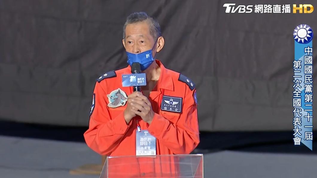 國民黨代表楊本安砲轟黨主席朱立倫獨斷。（圖／TVBS）