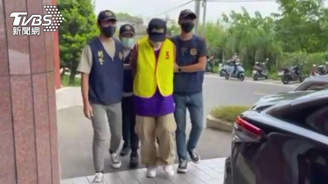 許亞倫已經被桃園警方抓到。（圖／TVBS）
