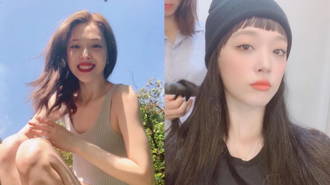 f(x)已故前成員雪莉。(圖/翻攝自IG@jelly_jilli)