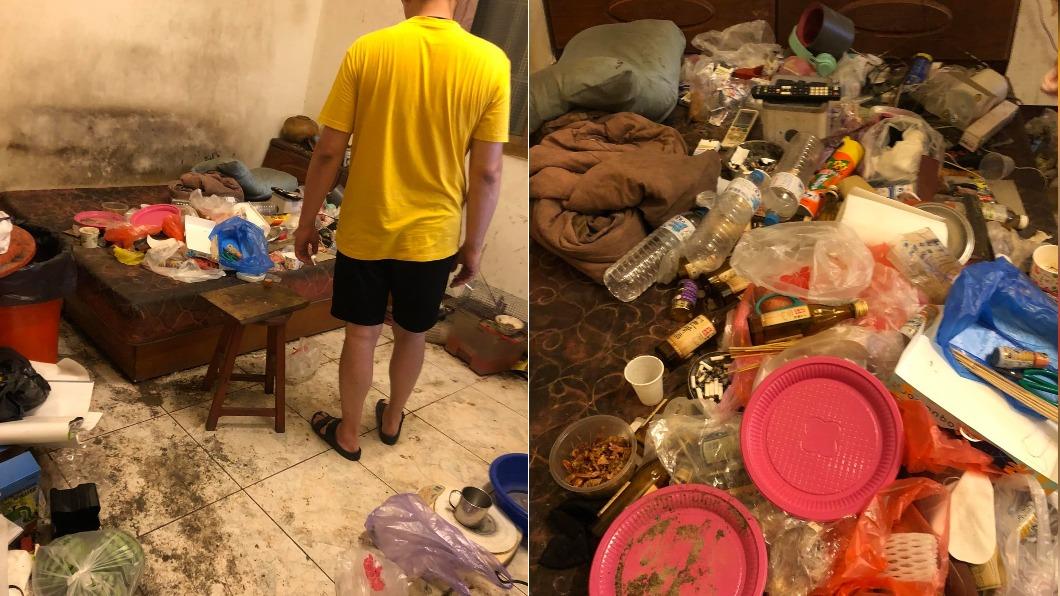 房被沙塵暴炸過?垃圾淹沒「床黑發爛」屋主竟是土豪:存款上億