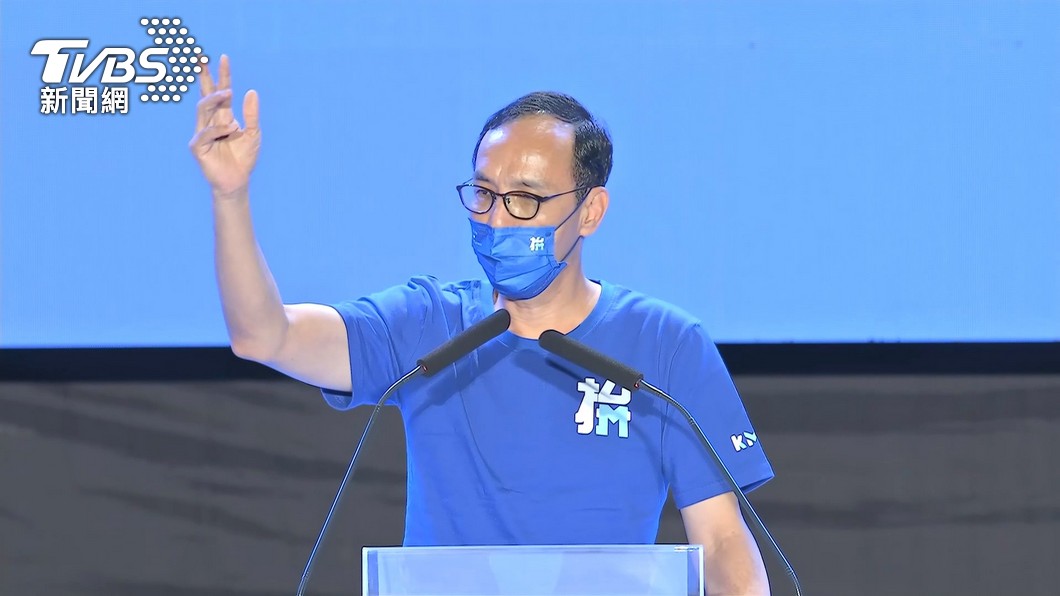 朱立倫避談羅智強有意參選總統之事。(圖/TVBS資料畫面)