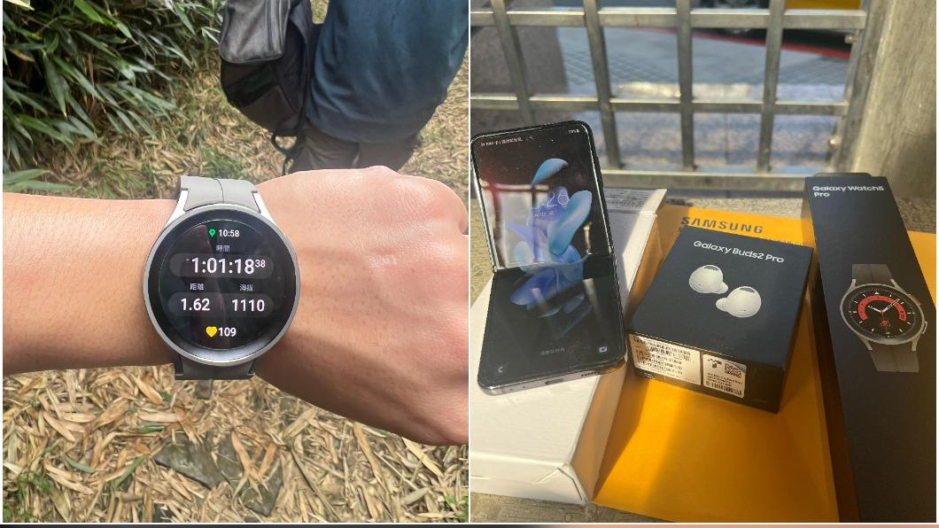 開箱/匯入路線登山新手免擔心 三星Watch5 Pro幫記軌跡防迷途