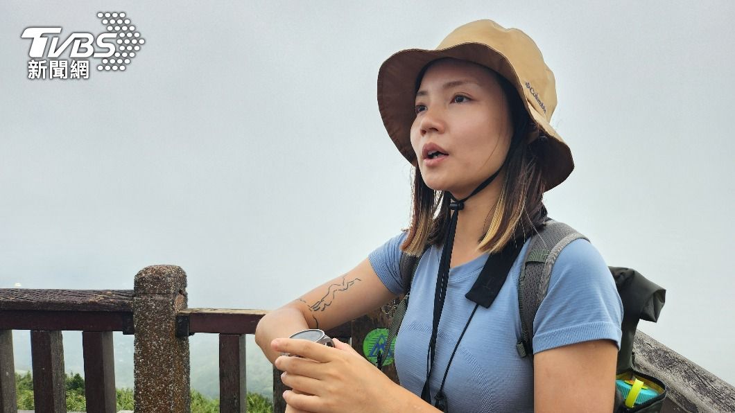 知名登山嚮導、KOL柯柯。（圖／葉韋辰攝）