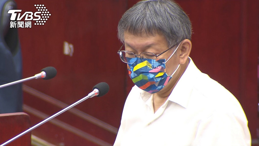 台北市長柯文哲。(圖/TVBS)