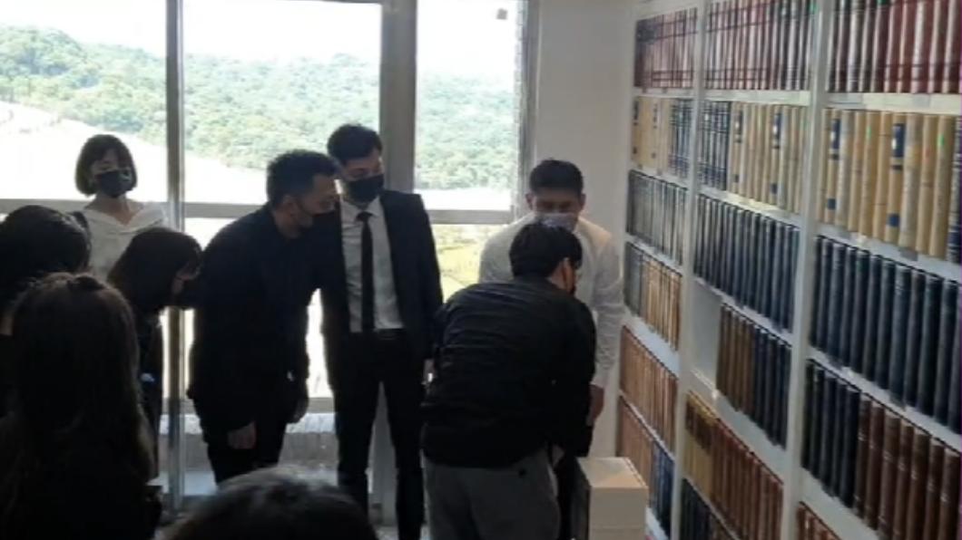 余苑綺入塔儀式圓滿完成。(圖/擁恆文創園區提供)