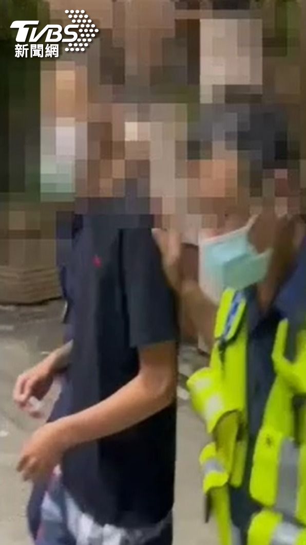 警方已將人逮捕到案。(圖/TVBS)