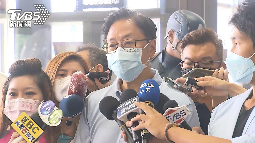 國民黨桃園市長參選人張善政陷抄襲疑雲。(圖/TVBS)