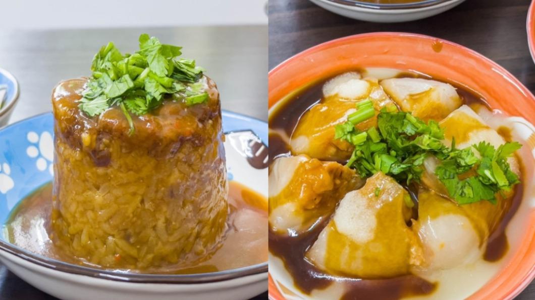「現蒸米糕」、「清蒸肉圓」也都推薦必點。(合成圖/小佳的幻想世界提供)