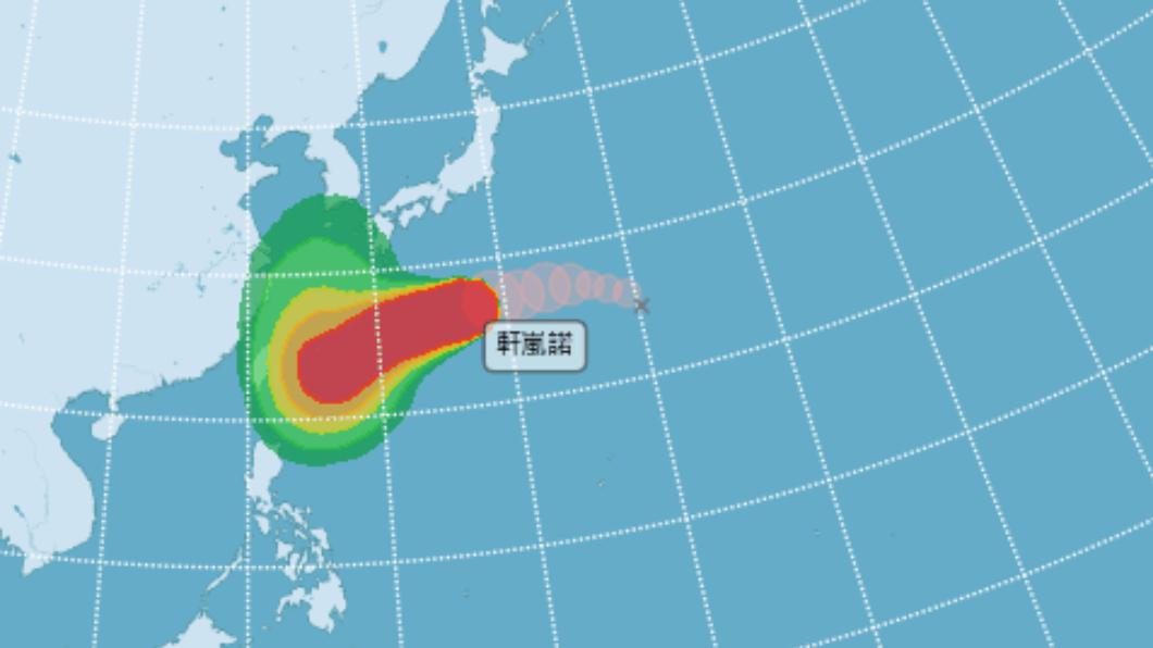軒嵐諾轉強烈颱風!明晚雨彈開炸變天 不排除發海警
