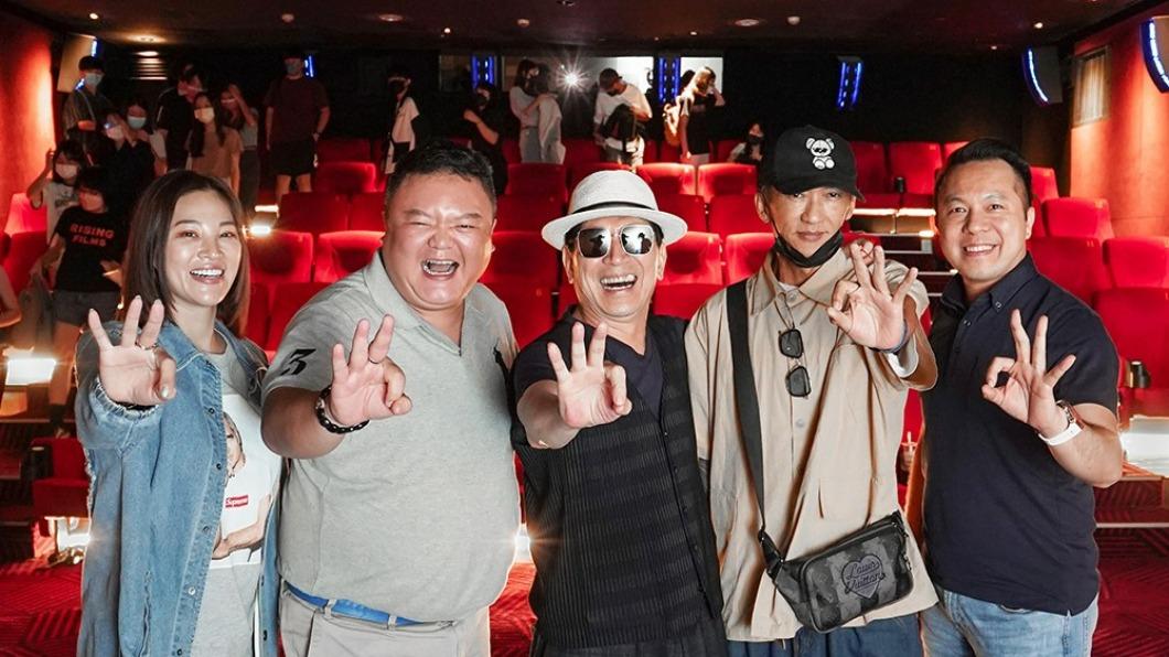 「台版教父」高捷情義相挺出席風度之夜《少年吔,安啦!》專場映後活動。(圖/風度影業提供)