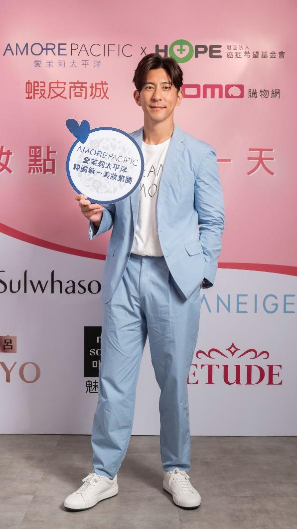 修杰楷透露朱芯儀恢復狀況良好。(圖/愛茉莉太平洋提供)