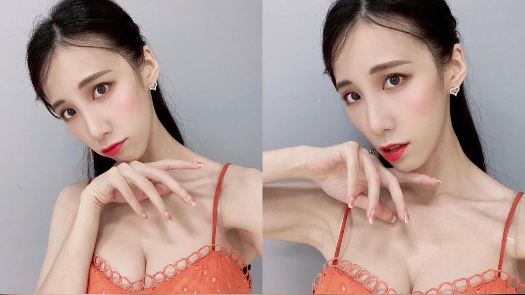 瑤瑤暴瘦到骨頭凸出。(圖/翻攝自瑤瑤IG)