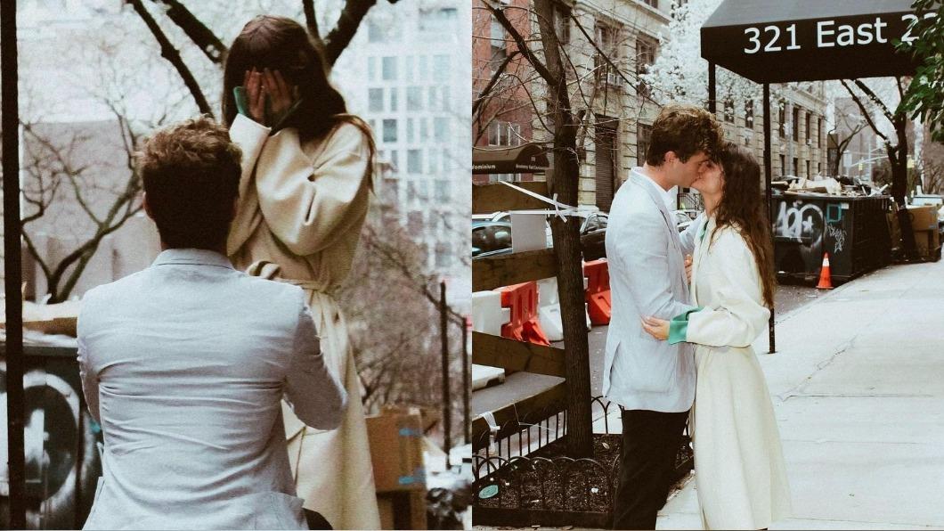 雪若比狄恩今年剛被模特兒男友求婚。(圖/翻攝自Charlbi Dean IG)